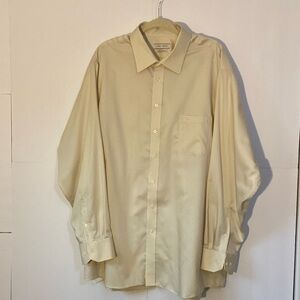 Joseph Abboud Beige Dress Shirt